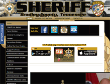 Tablet Screenshot of bradleysheriff.com